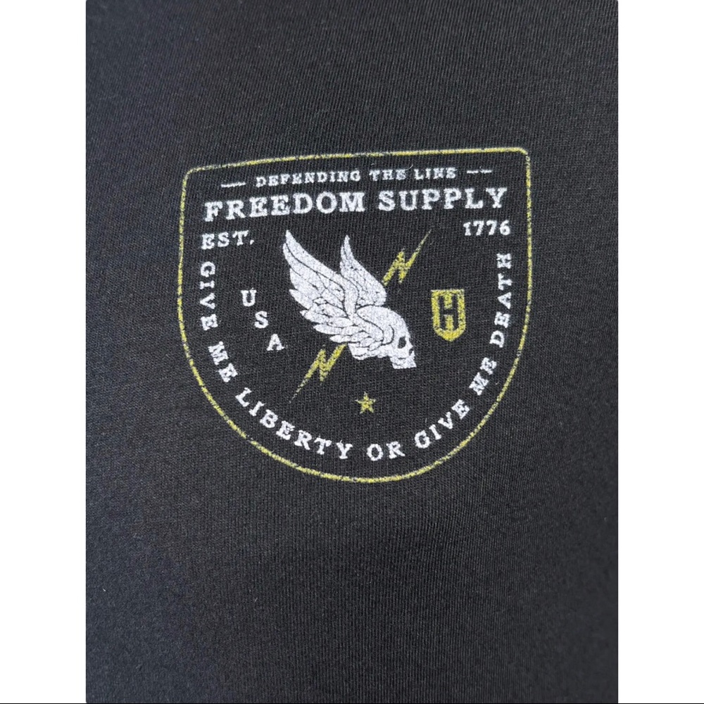 Howitzer Style Men's T-Shirt Freedom Line Military Grunt MFG - Picture 5 of 10